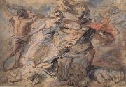 Peter Paul Rubens, Hercules and Minerva Fighting Mars (mk01)